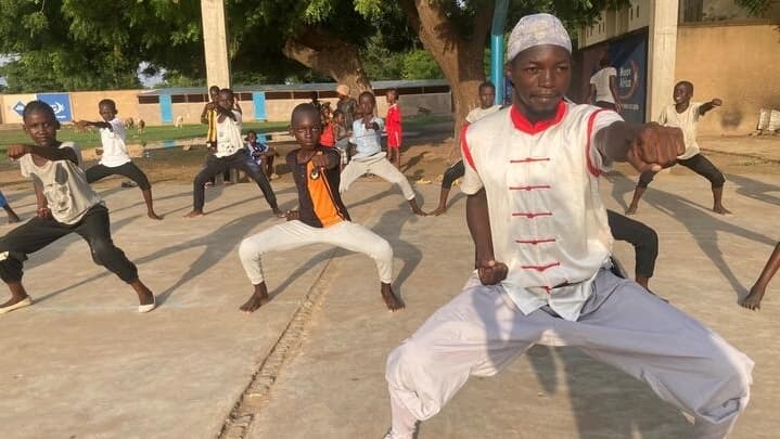 Tchad : À Ndjamena, l’association Kung-fu am dispense des cours d’arts martiaux aux enfants démunis