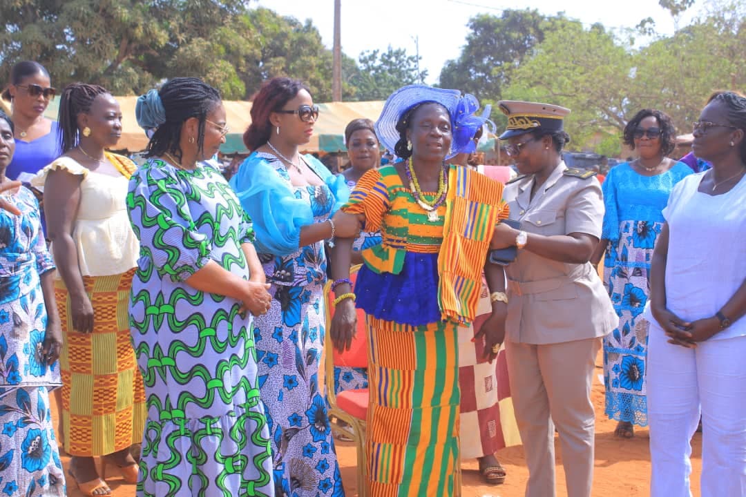 Côte d'Ivoire : Sinfra, Marguerite Blinan investie présidente des femmes de Koffizra