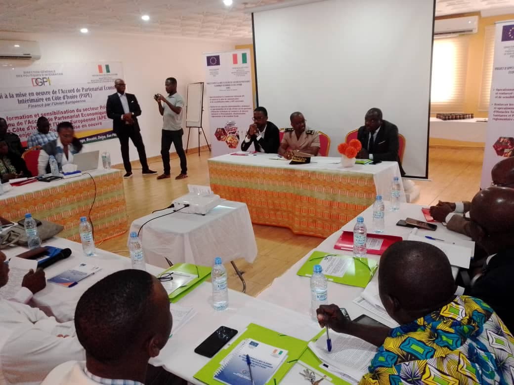 Côte d'Ivoire : Des acteurs du secteur privé formés sur le contenu de l'APEi à Bouaké