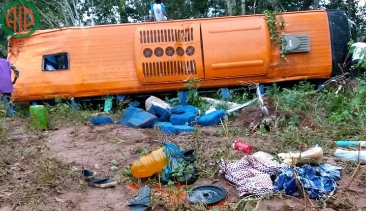 Côte d'Ivoire : Lakota, un accident de la circulation impliquant un car UTB fait 58 victimes dont un mort