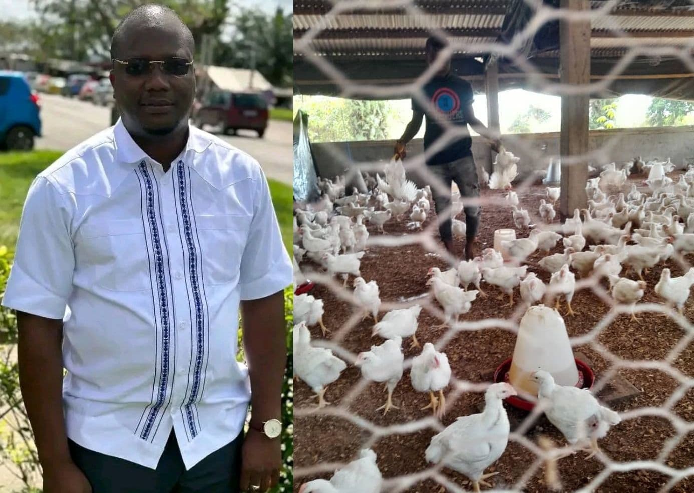Côte d'Ivoire : Toujours généreux, le Président de la Fondation JMO Jean Marie Ouei offre 300 poulets aux personnes vulnérables de Danané