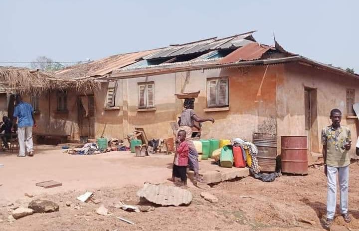 Côte d'Ivoire : Ouellé, plus de 79 maisons décoiffées