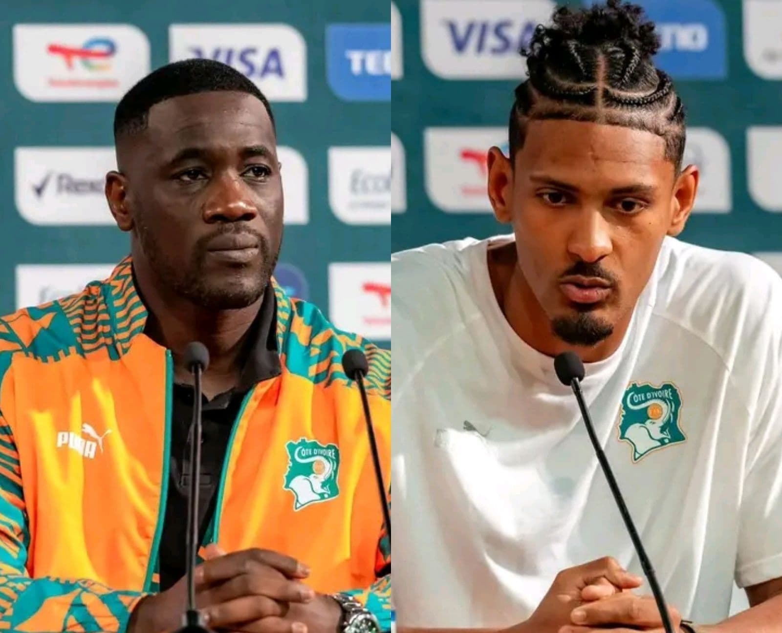Côte d'Ivoire : À 24 heures de la rencontre contre le Nigéria, Emerse Faé et Sébastien Haller se prononcent