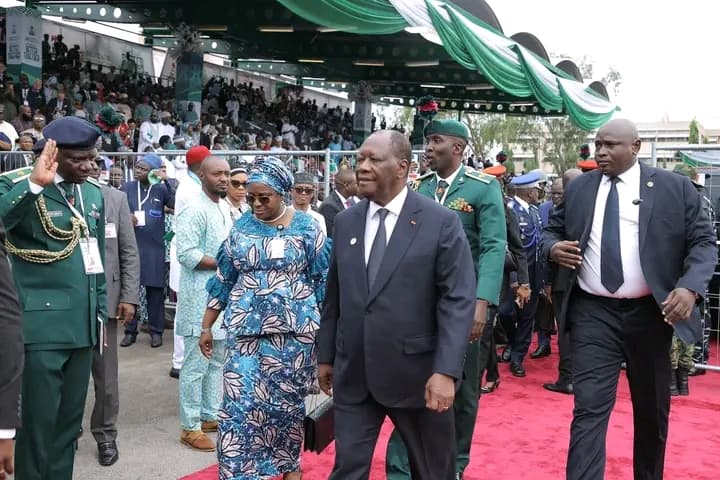 Côte d'Ivoire - Nigéria : Alassane Ouattara a pris part à l'investiture du nouveau Président Bola Ahmed Tinubu