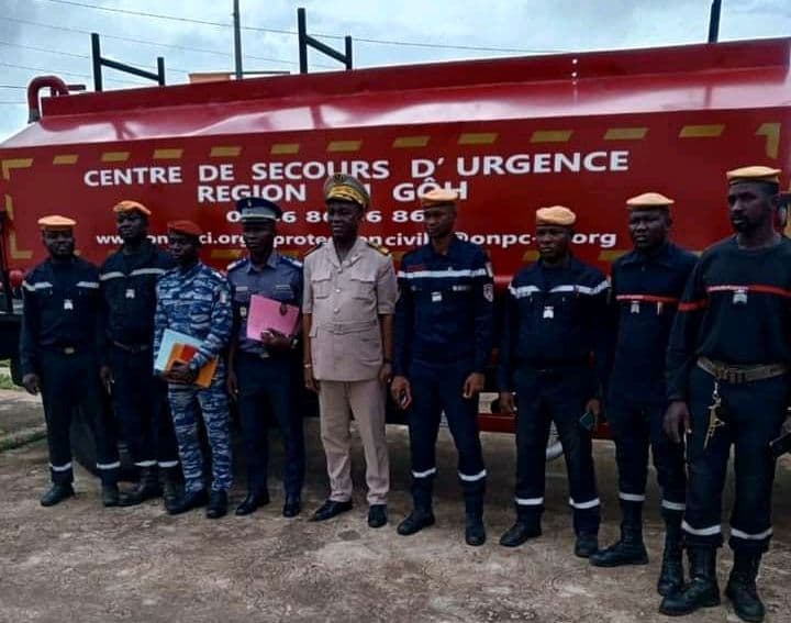 Côte d'Ivoire : Gagnoa, le CSU équipé d'un nouveau camion-citerne