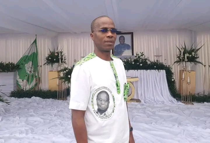 Côte d'Ivoire : L'hommage du maire de Diabo Koumoin René à son défunt mentor le président Bédié