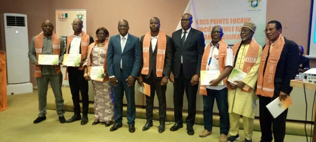 Côte d'Ivoire : Yamoussoukro, Bonne Gouvernance, les points focaux de la CN-MAEP installés