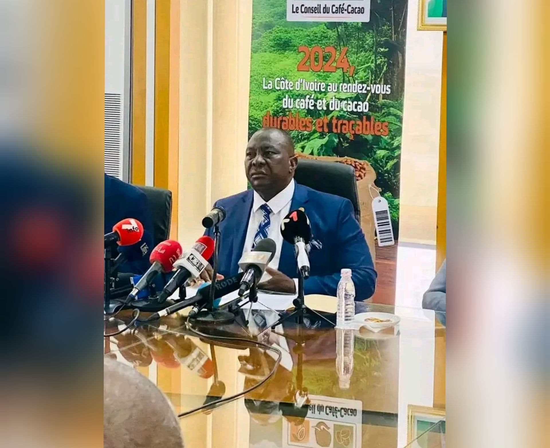 Côte d'Ivoire : 1 500 fcfa le kilogramme du cacao, annonce Adjoumani