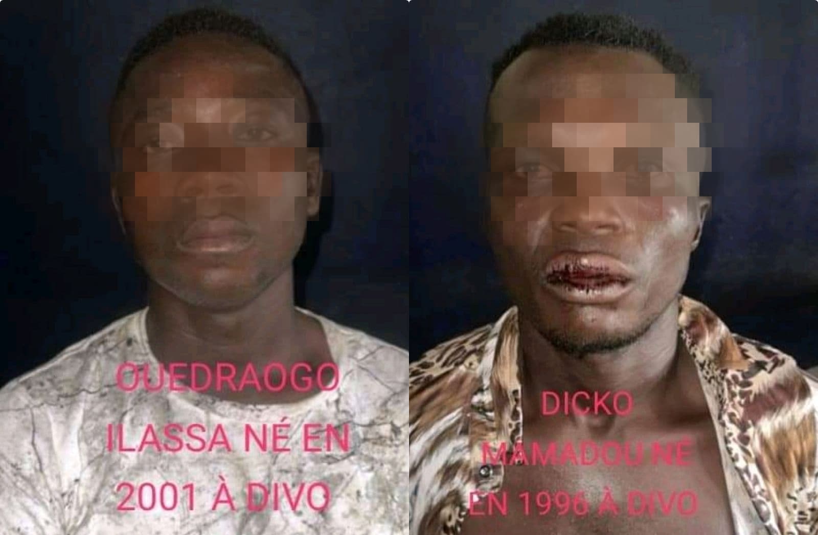 Côte d'Ivoire : Divo, deux dangereux braqueurs interpellés