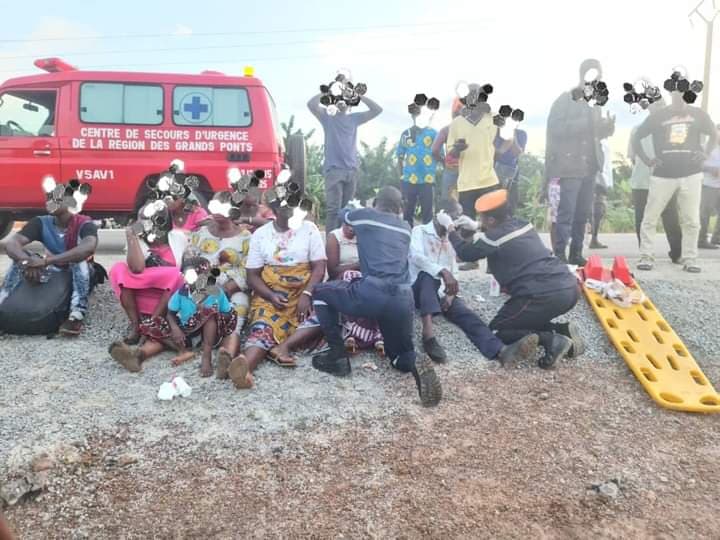 Côte d'Ivoire : Dabou, collision entre un car et un camion remorque, 3 décès et plusieurs blessés