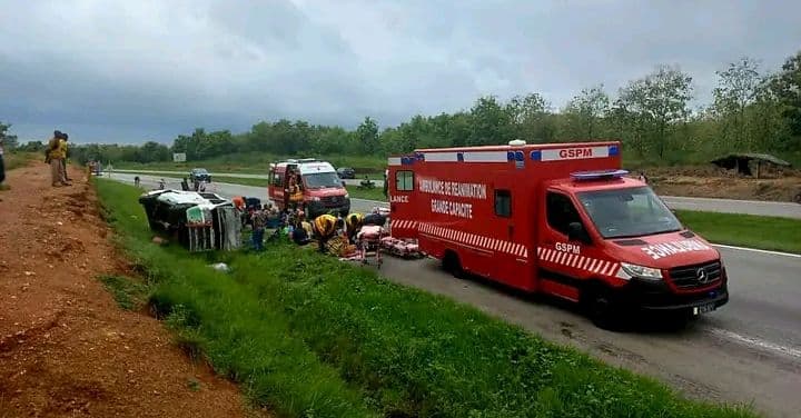 Côte d'Ivoire : 39 victimes enregistrées dans un accident ce lundi
