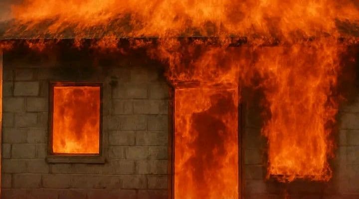 Côte d'Ivoire : San-Pédro, il met le feu à la maison familiale après une dispute, six frères gravement brûlés