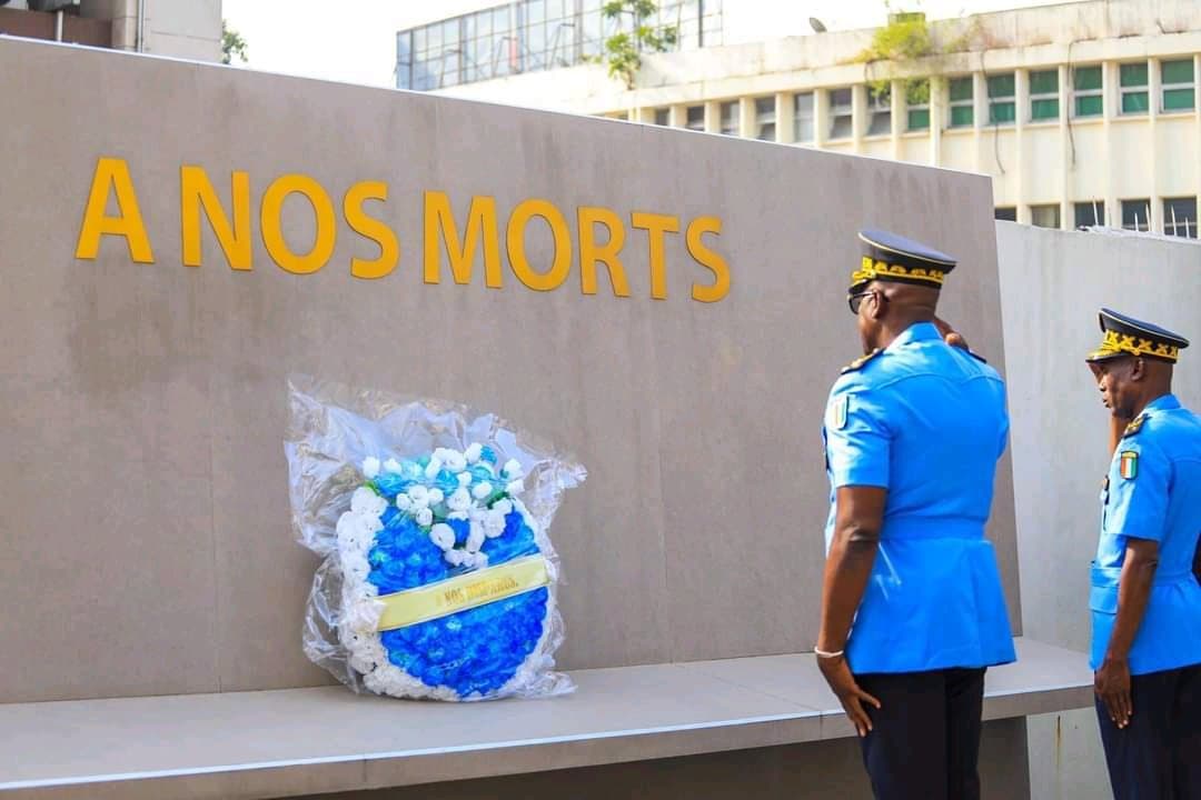 Côte d'Ivoire : La police nationale rend hommage à ses morts