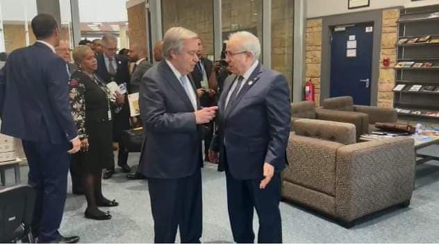 Algérie : Rencontre entre Ramtane Lamamra et Antonio Guterres