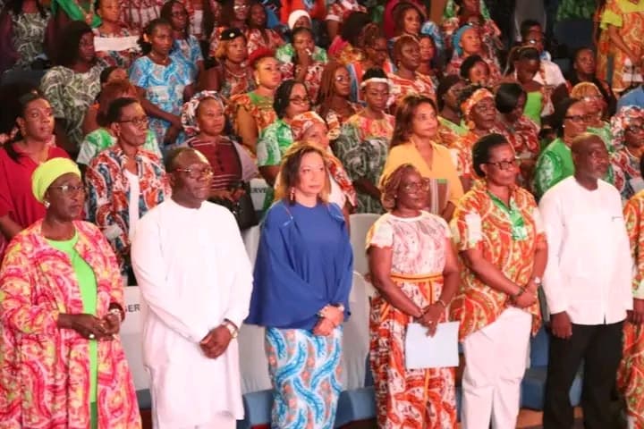 Côte d'Ivoire : La ministre Françoise Remarck félicite l'ensemble de ses collaboratrice pour leur engagement et leur résilience