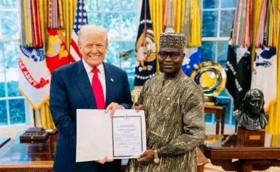Burkina Faso - USA : Le Général Kassoum Coulibaly présente ses Lettres de Créance à Donald Trump