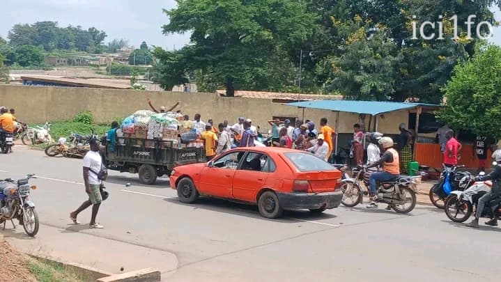Côte d'Ivoire : Bouaké, une personne tuée dans une collision entre un tricycle et deux motos 