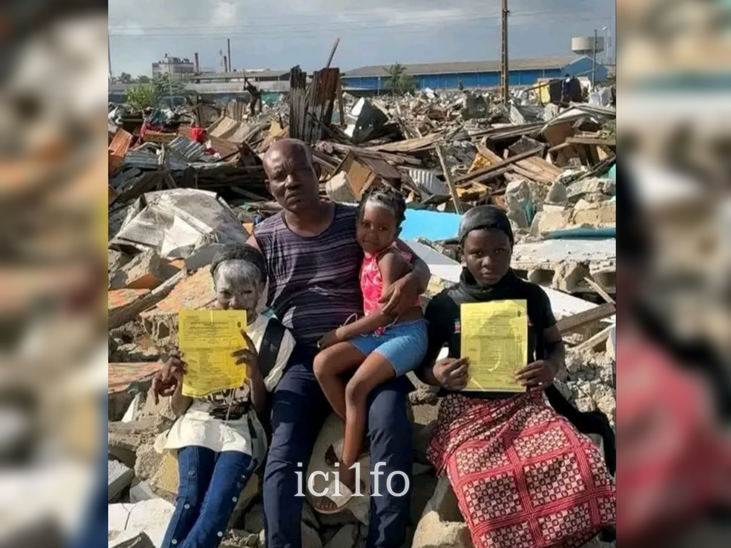 Côte d'Ivoire : Abidjan, sous les gravats, elles ont le BEPC sans abri, mais avec une volonté intacte