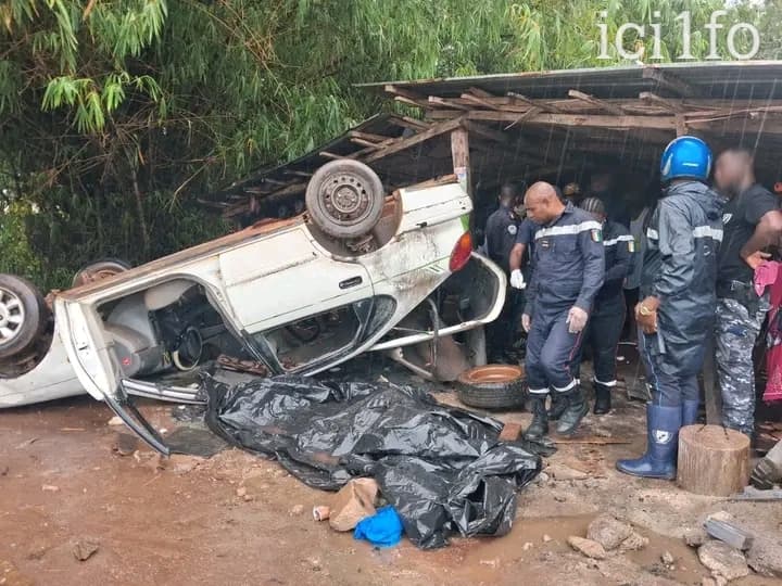Côte d'Ivoire : Adzopé, un homme retrouvé mort après une sortie de route
