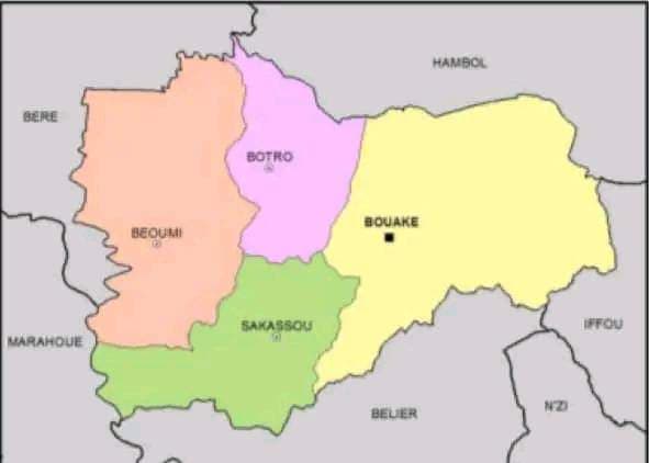 Côte d'Ivoire : Présentation de la région de Gbêkê