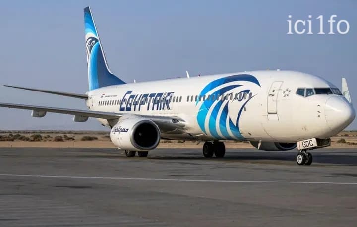 Mali : Atterrissage forcé d’un vol Egypt Air à Bamako-Sénou avec 300 pèlerins guinéens à bord