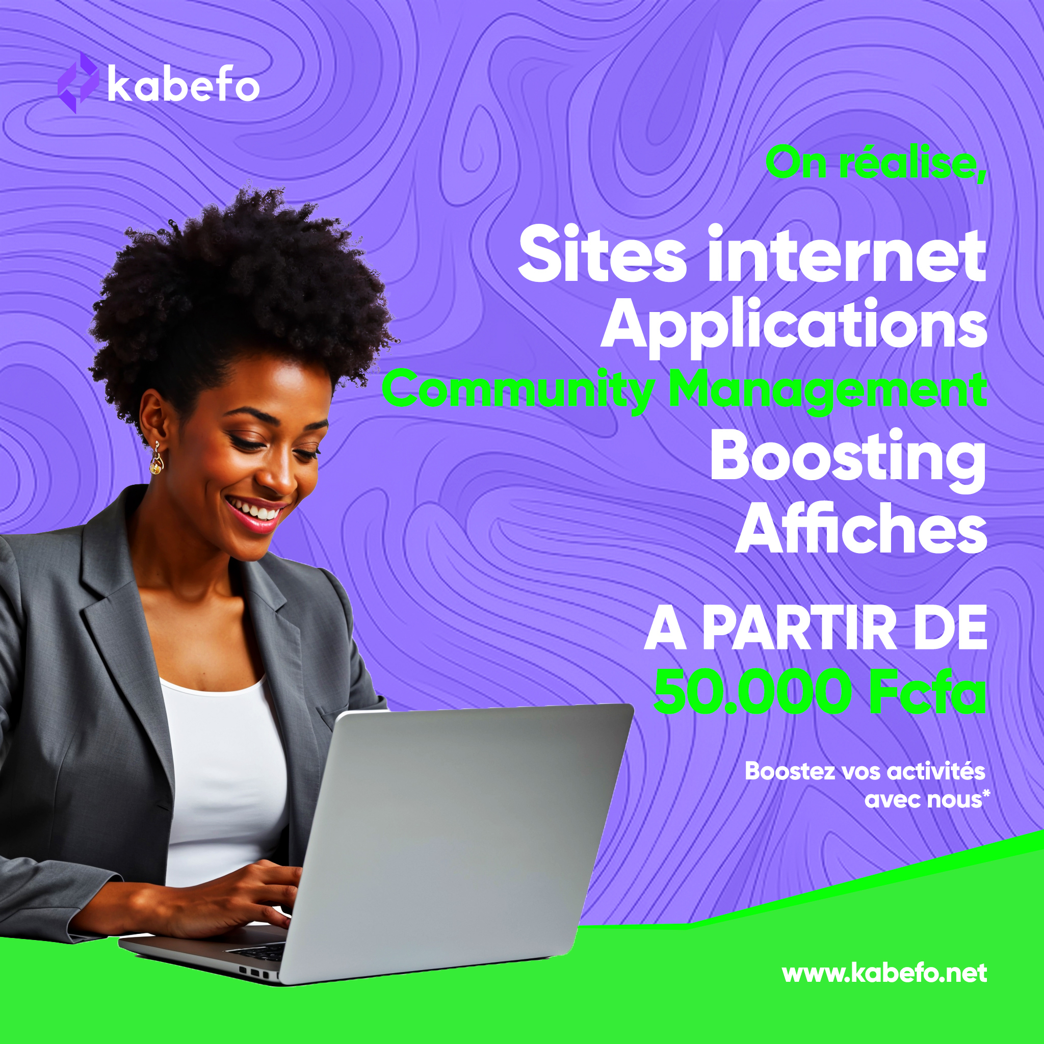 Kabefo — Sites & Applications
